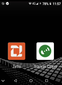 Device Home Screen Layout